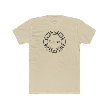 Celebrating Differences Badge Unisex Cotton Crew T-Shirt - Image 6