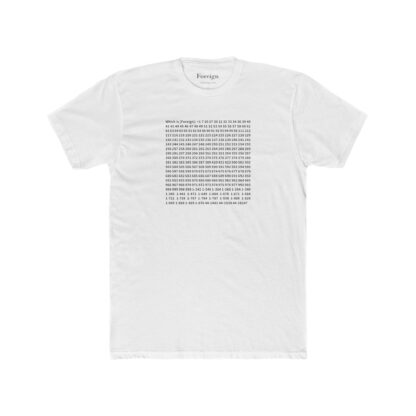 Country Codes Unisex Cotton Crew T-Shirt - Image 5