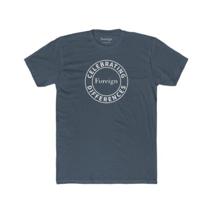 Celebrating Differences Badge Unisex Cotton Crew T-Shirt - Image 3