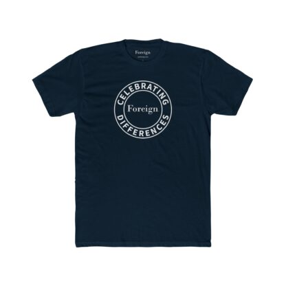 Celebrating Differences Badge Unisex Cotton Crew T-Shirt - Image 2