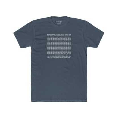 Country Codes Unisex Cotton Crew T-Shirt - Image 3