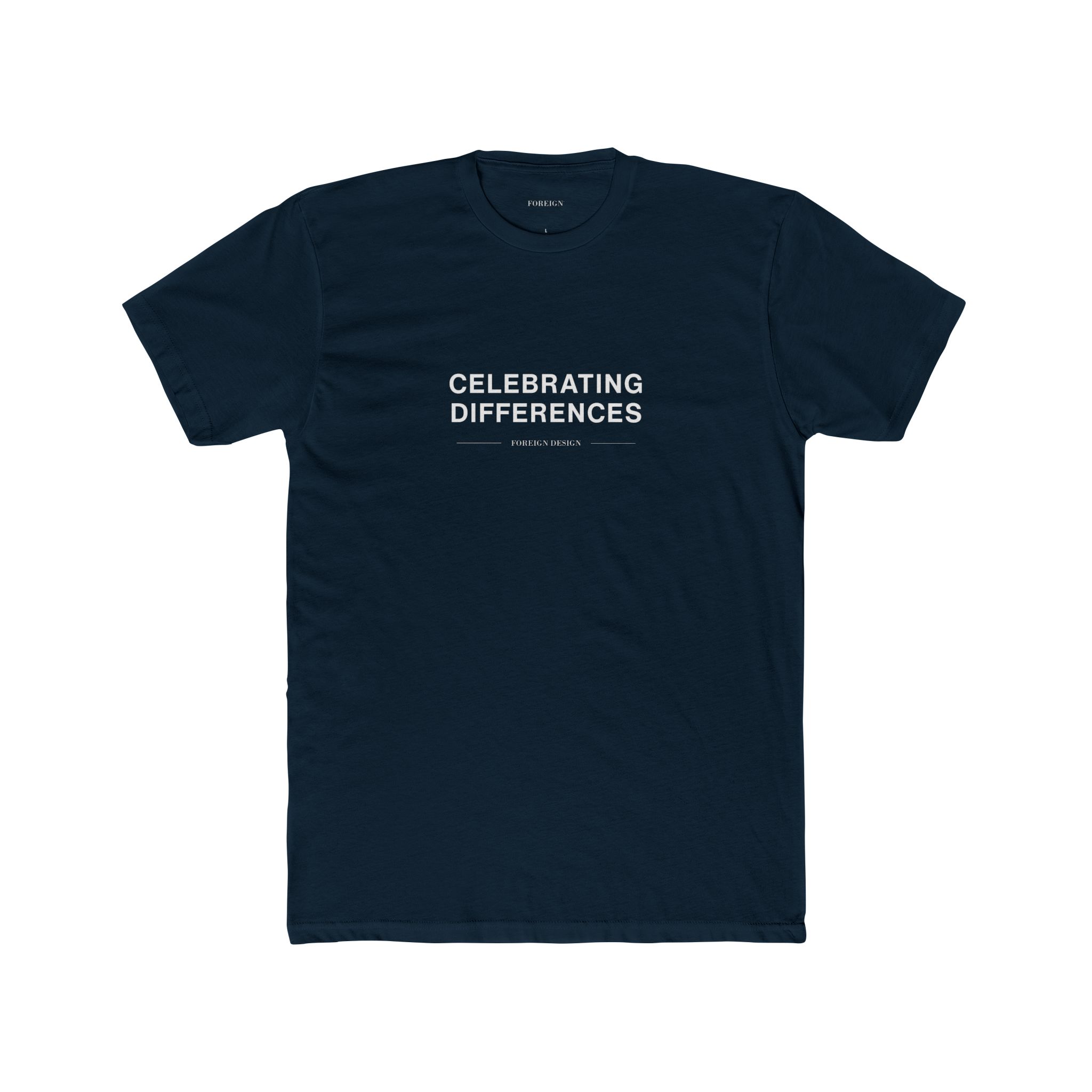 Celebrating Differences Unisex Cotton Crew T-Shirt - Image 3
