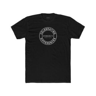Celebrating Differences Badge Unisex Cotton Crew T-Shirt
