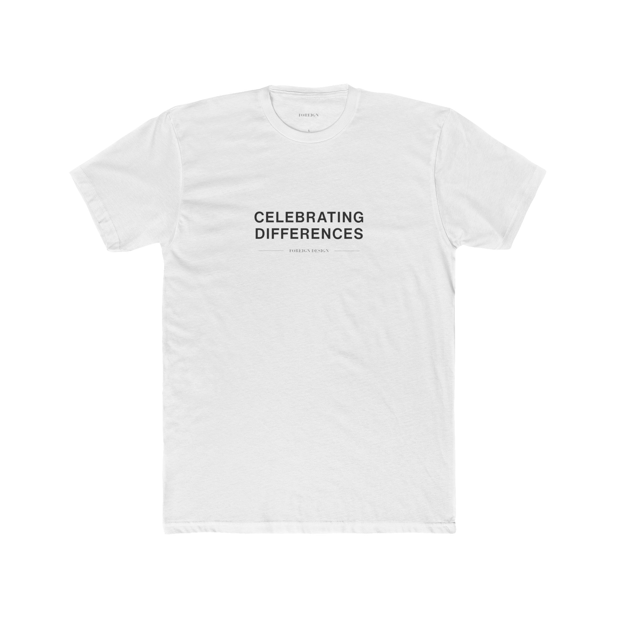 Celebrating Differences Unisex Cotton Crew T-Shirt - Image 5
