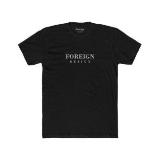 Foreign Design Unisex Cotton Crew T-Shirt