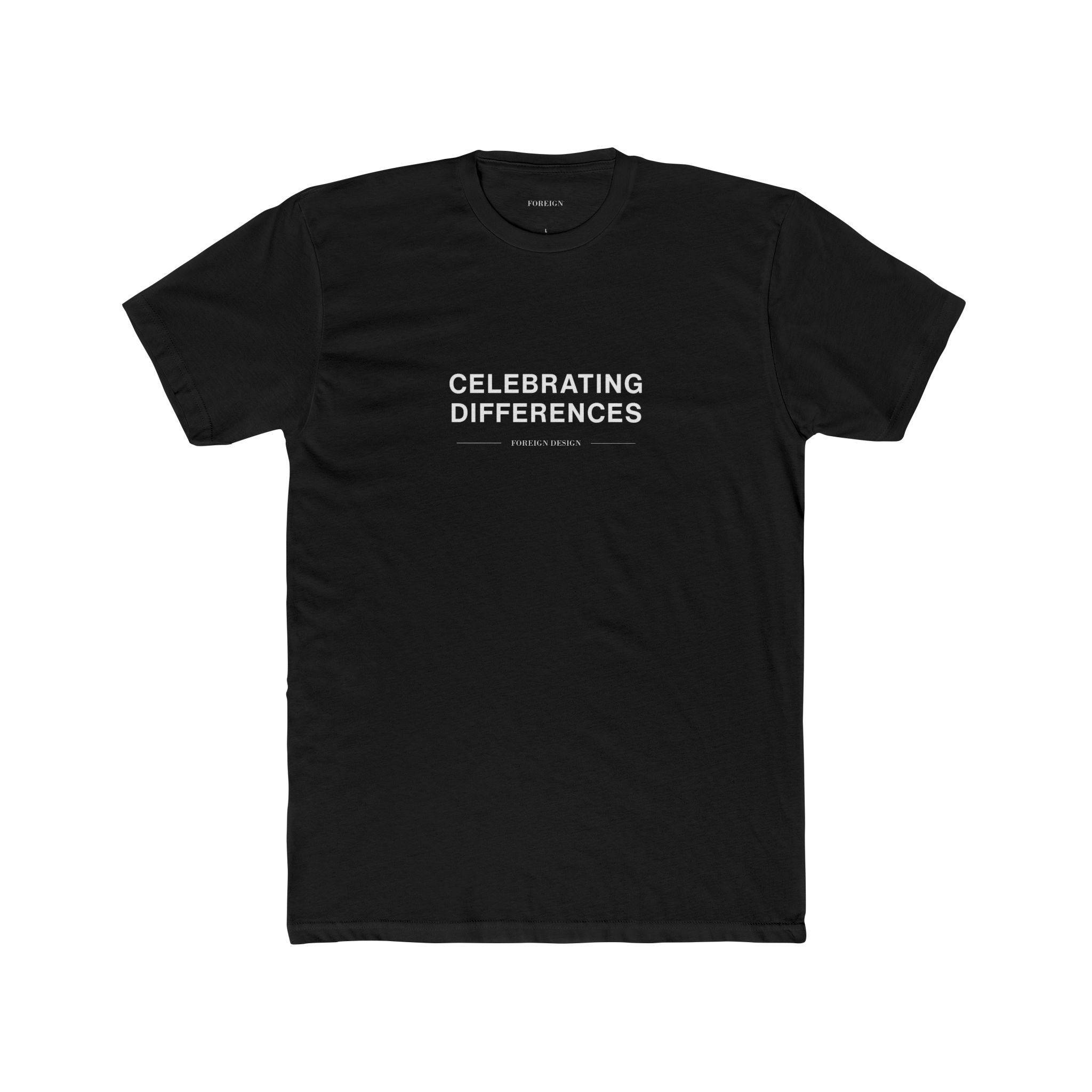 Celebrating Differences Unisex Cotton Crew T-Shirt